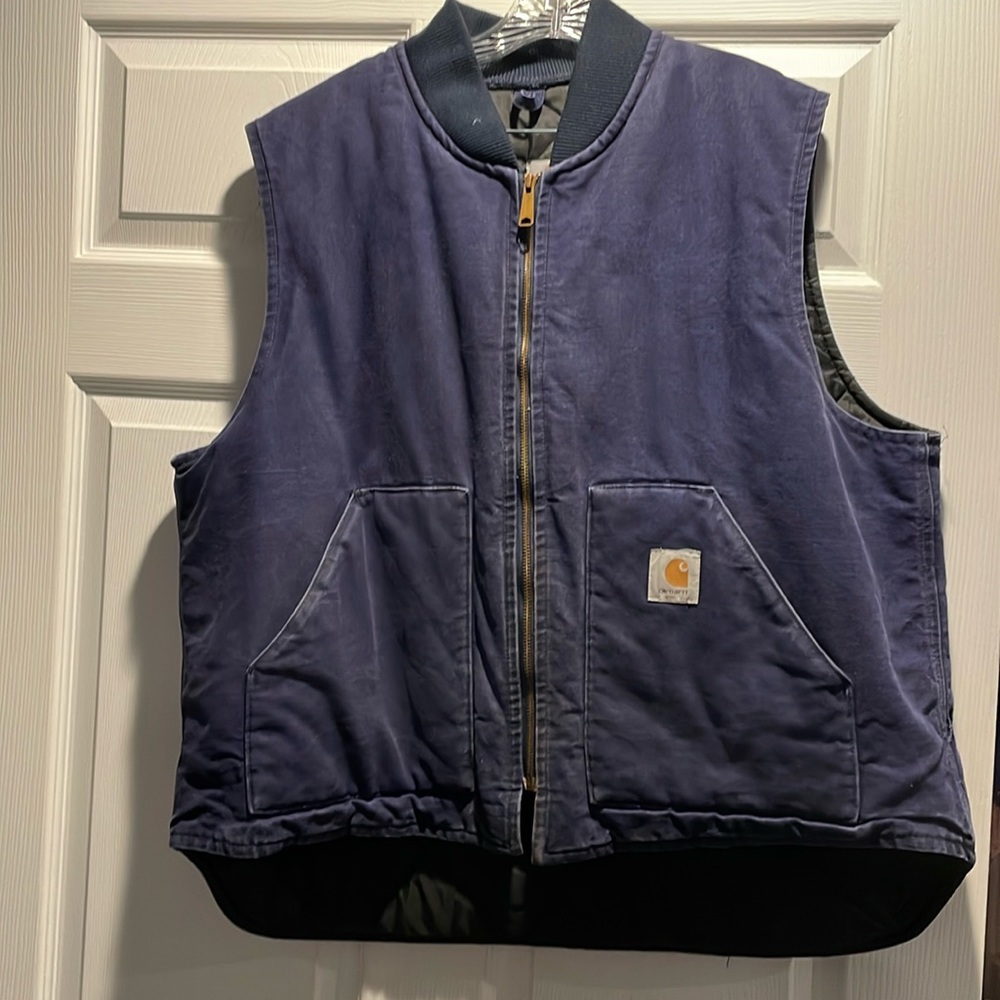 Carhartt RELAXED FIT FIRM DUCK INSULATED RIB COLLAR